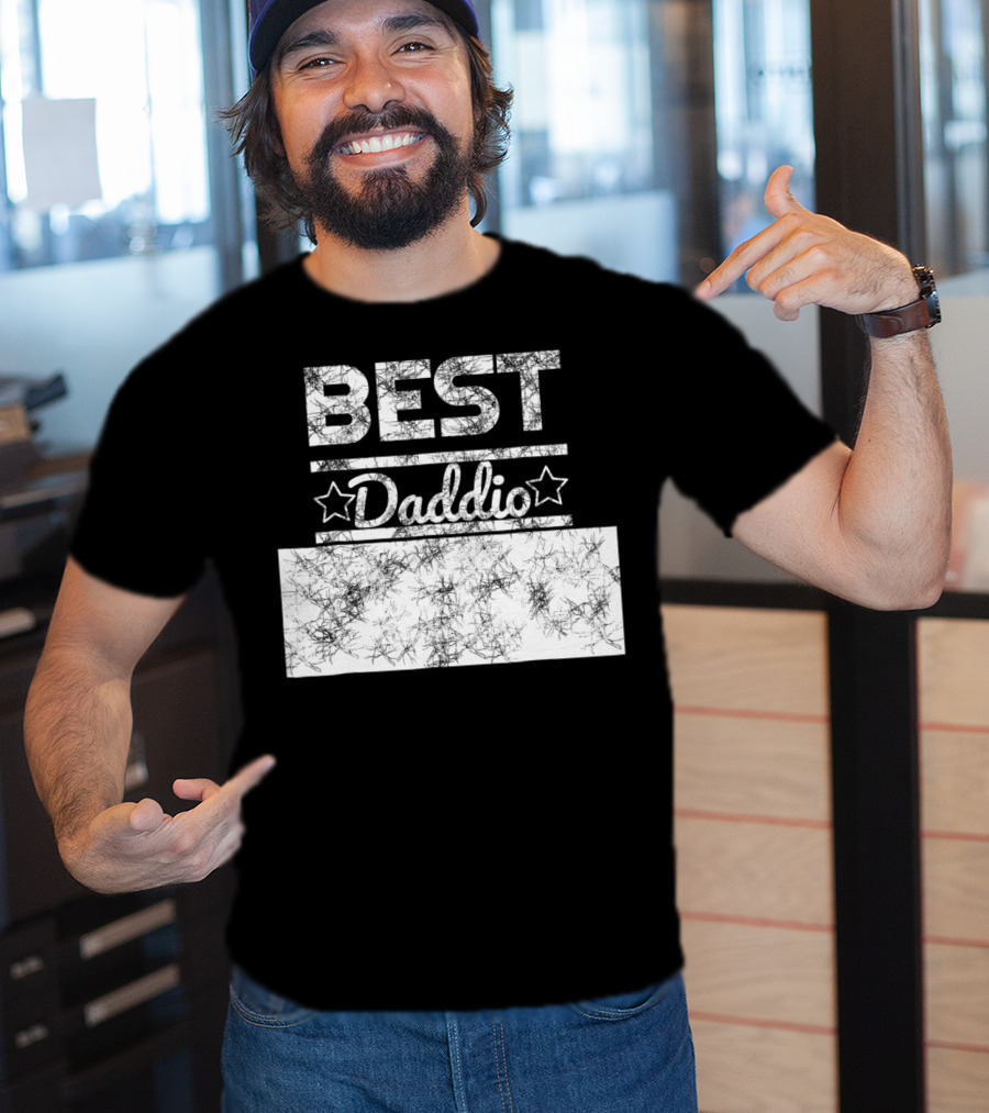 Best Daddio Ever Dad Pop Grandpa Fathers T-Shirt