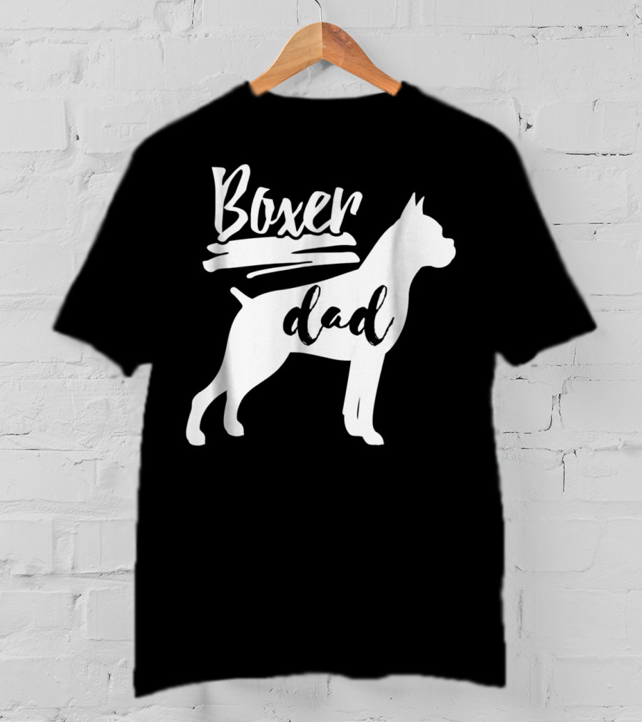 Boxer Dad Dog T-Shirt