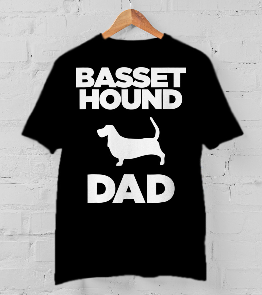 Basset Hound Dad T-Shirt