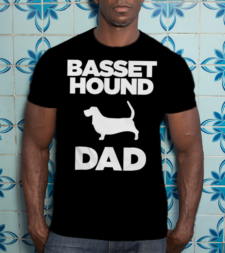 Basset Hound Dad T-Shirt