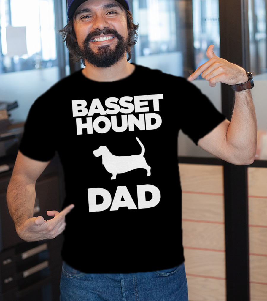 Basset Hound Dad T-Shirt