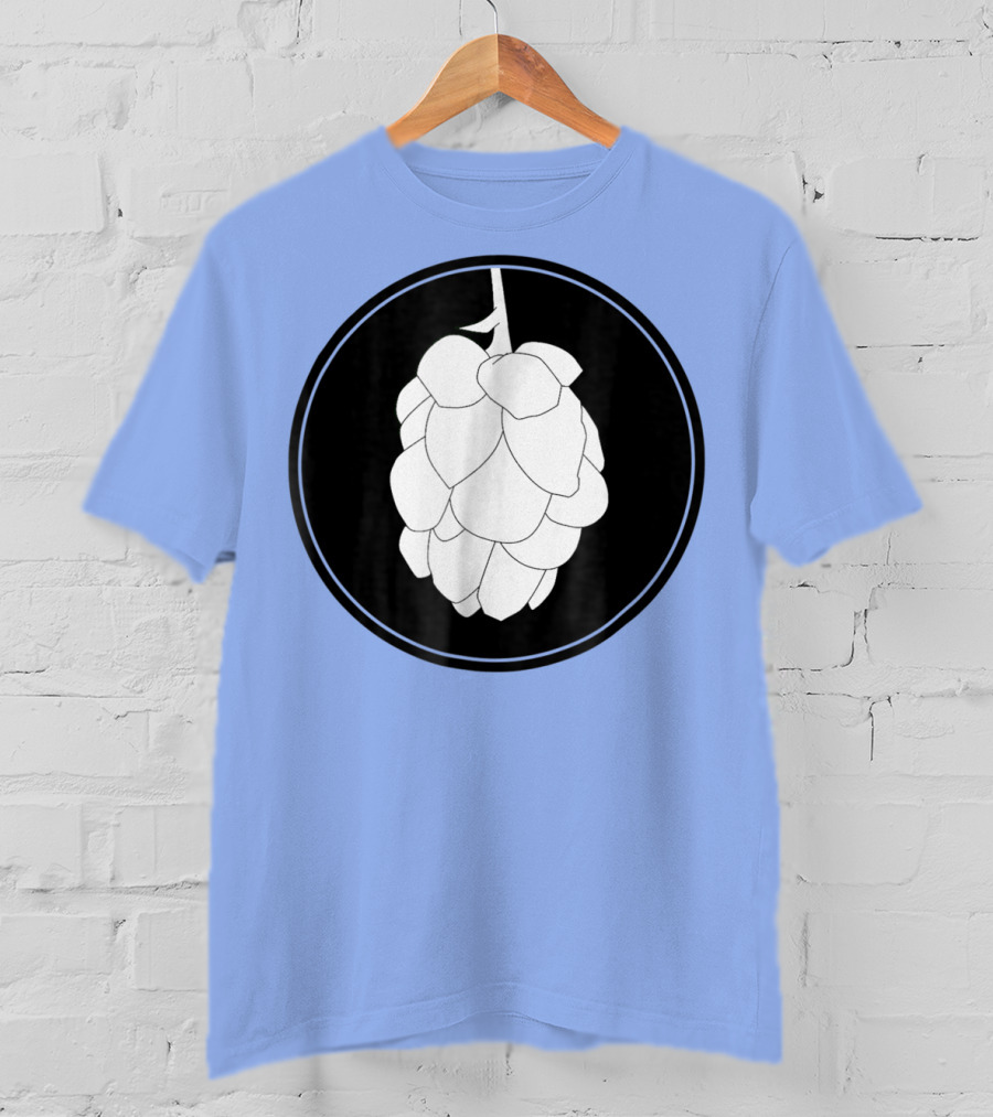 BIRTHDAY Craft Beer Hops Leaf Brewing Dad27 Hops Cone T-Shirt