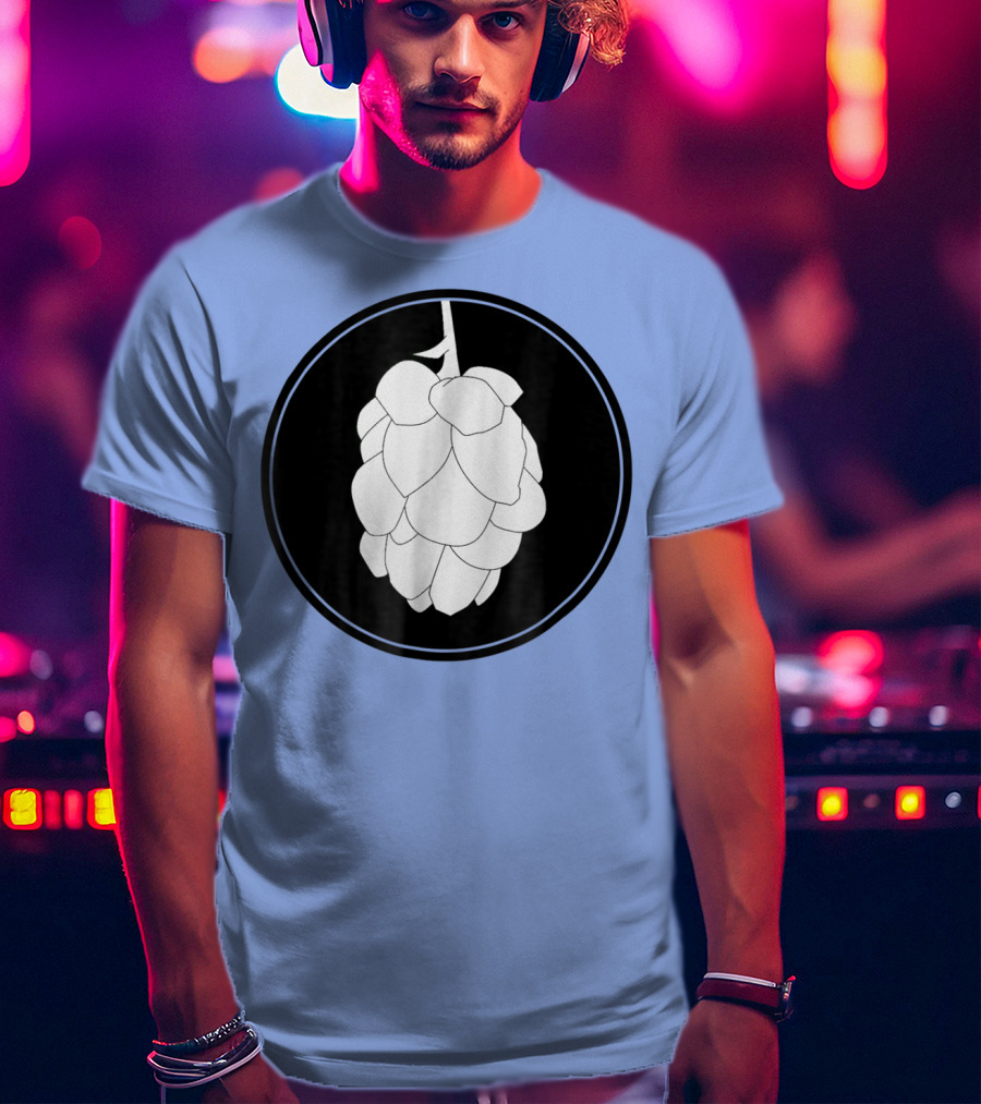 BIRTHDAY Craft Beer Hops Leaf Brewing Dad27 Hops Cone T-Shirt