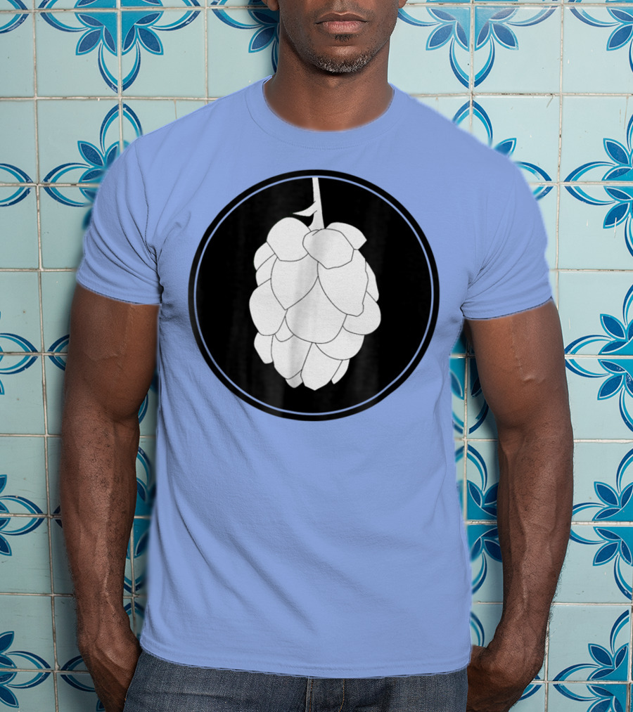 BIRTHDAY Craft Beer Hops Leaf Brewing Dad27 Hops Cone T-Shirt
