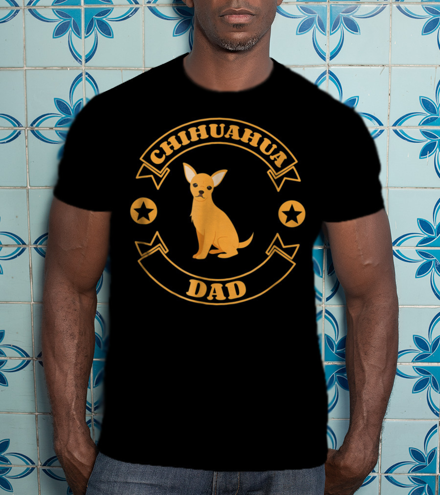 Chihuahua Dad Proud Master Lover Holidays38 T-Shirt