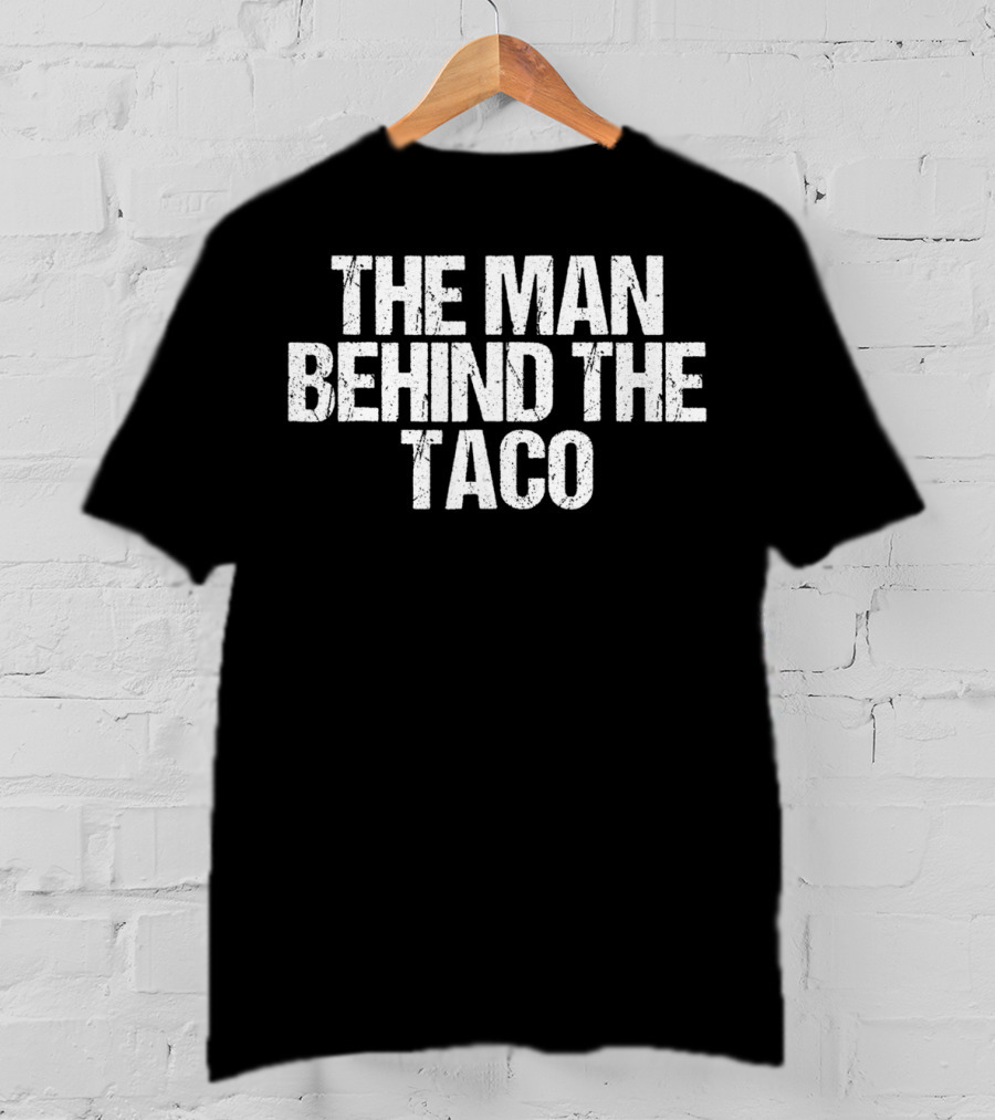 Cinco De Mayo Pregnancy Announcement The Man Behind The Taco Husband T-Shirt