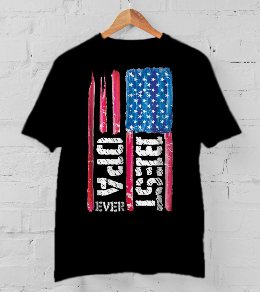 Best Opa Ever Patriotic Distressed American Flag T-Shirt