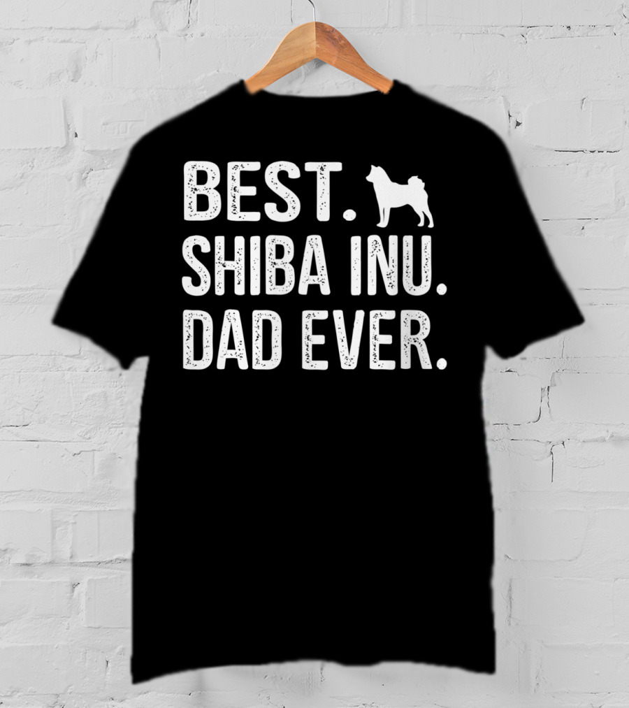 Best Shiba Inu Dad Ever T-Shirt