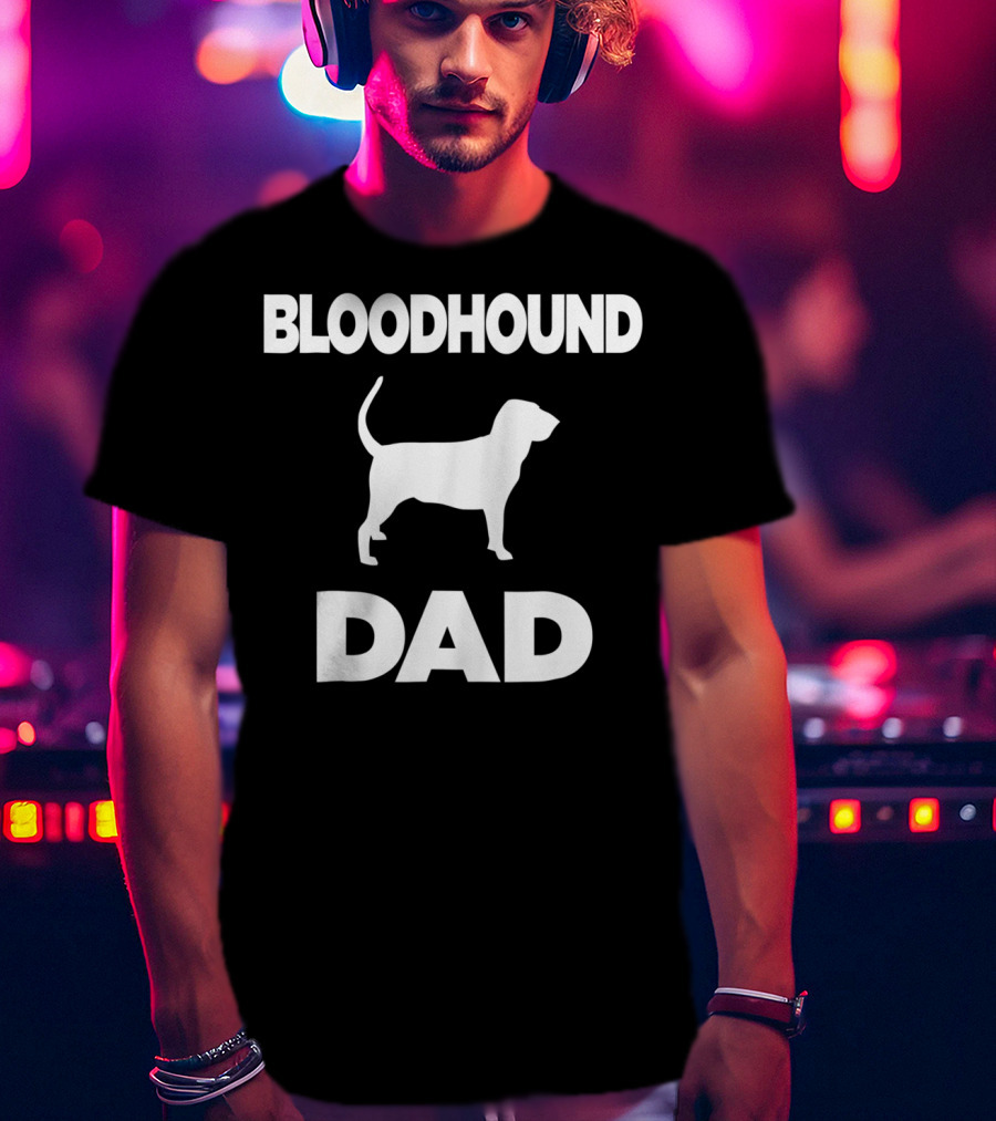 Bloodhound Dad T-Shirt