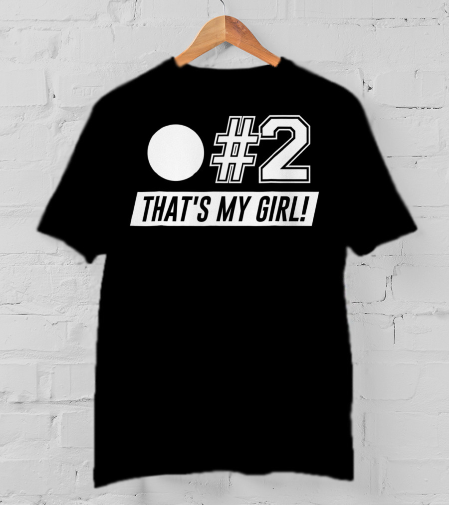 2 That's My Girl Softball Mom Softball Dad T-Shirt