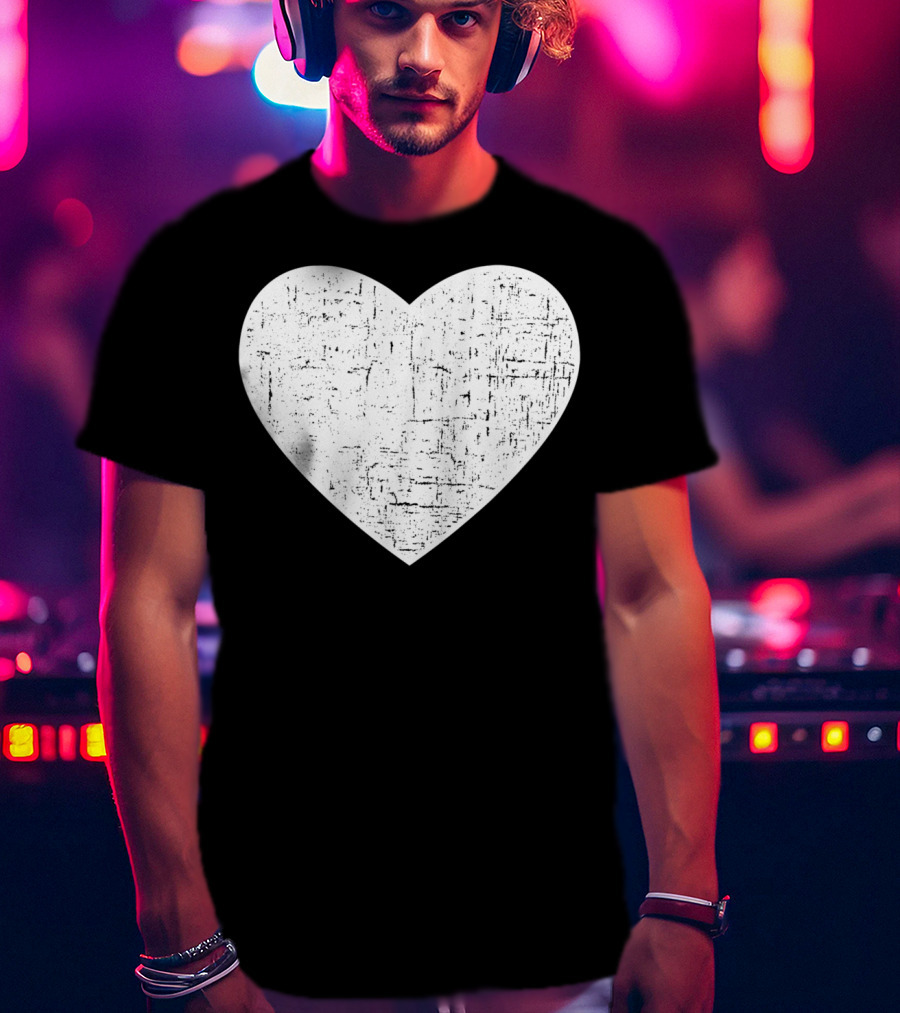 Baseball Heart For Softball Kids Team T-Shirt