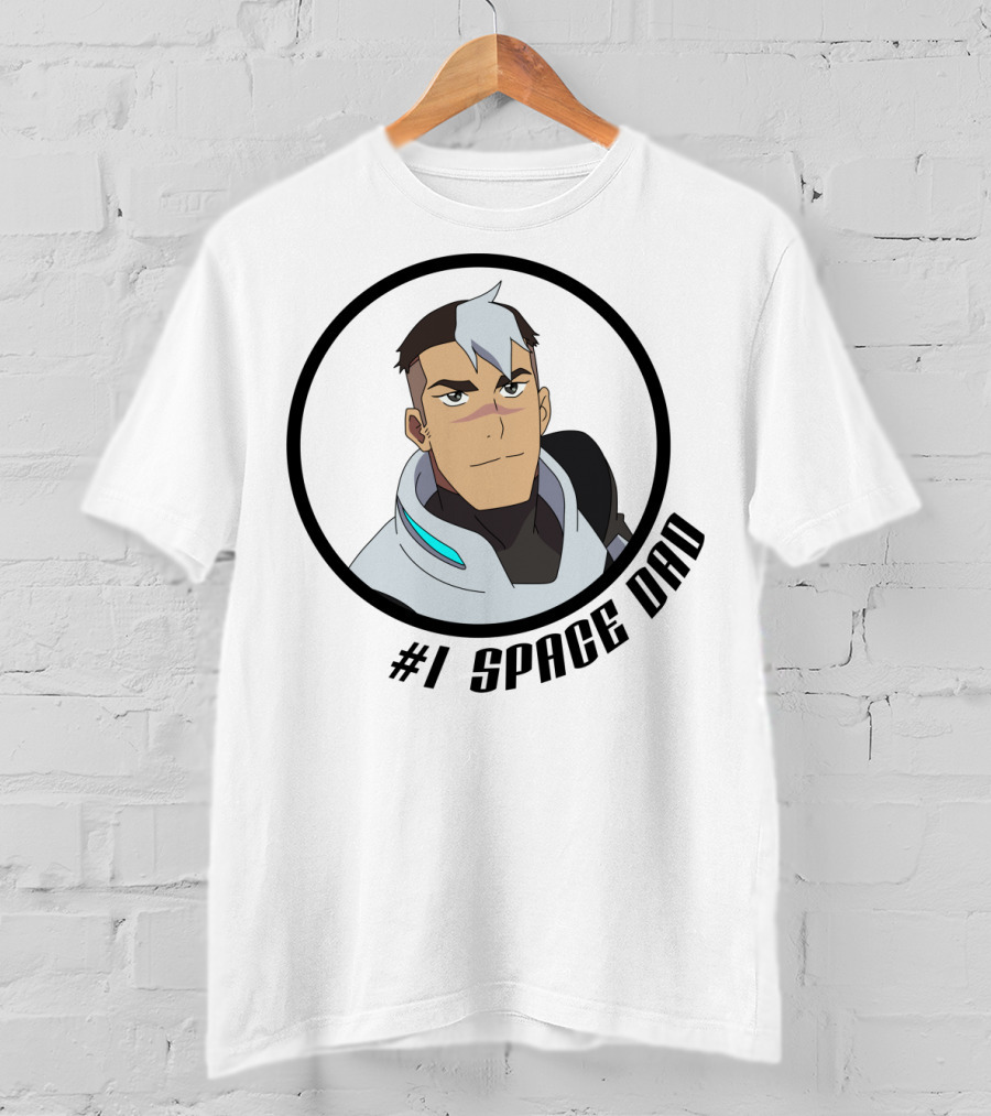 DreamWorks Voltron #1 Space Dad Shiro Character Crewneck99 T-Shirt