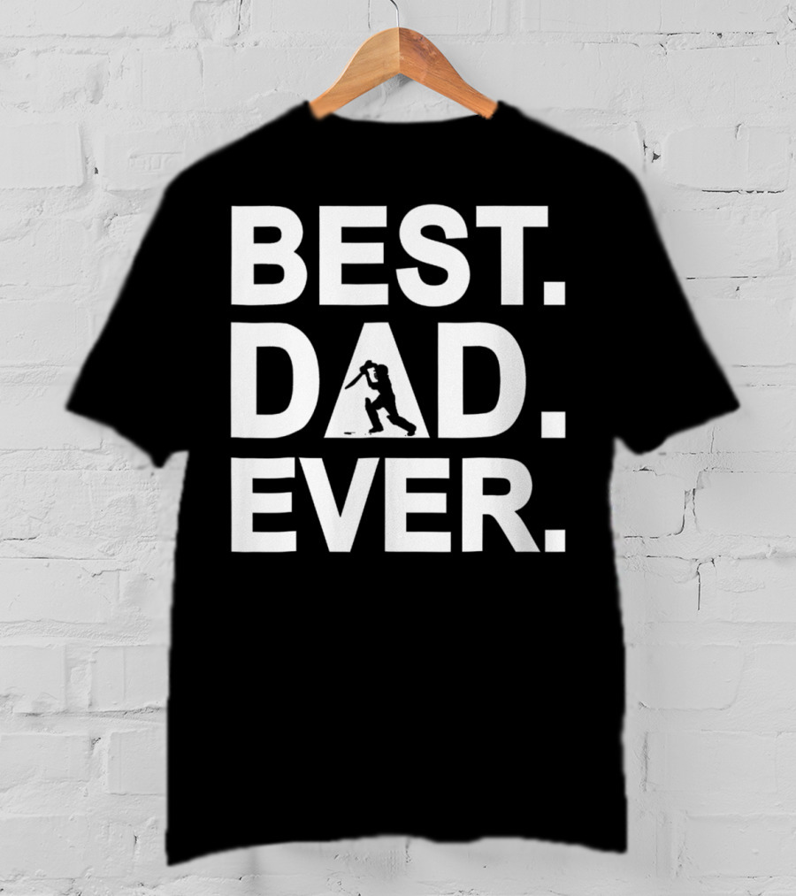 Best Cricket Dad Ever Day96 Best Dad Ever T-Shirt