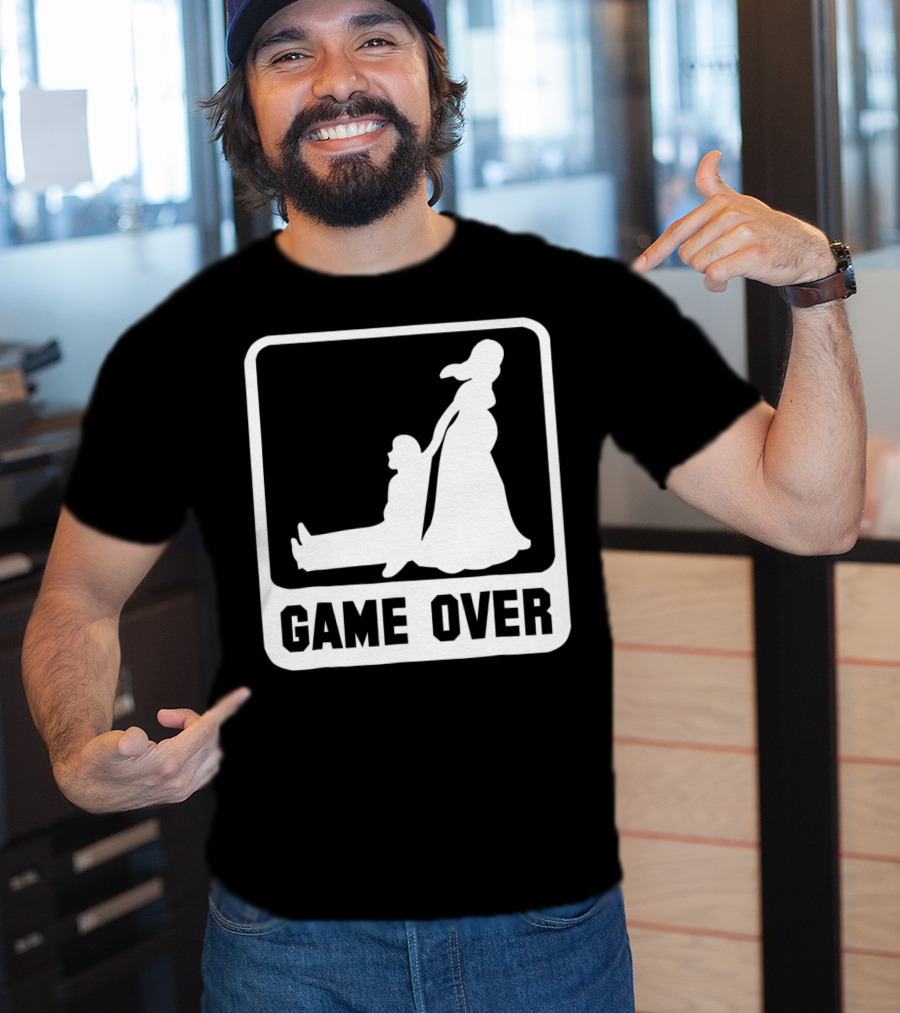 Game Over Wedding Humor T-Shirt