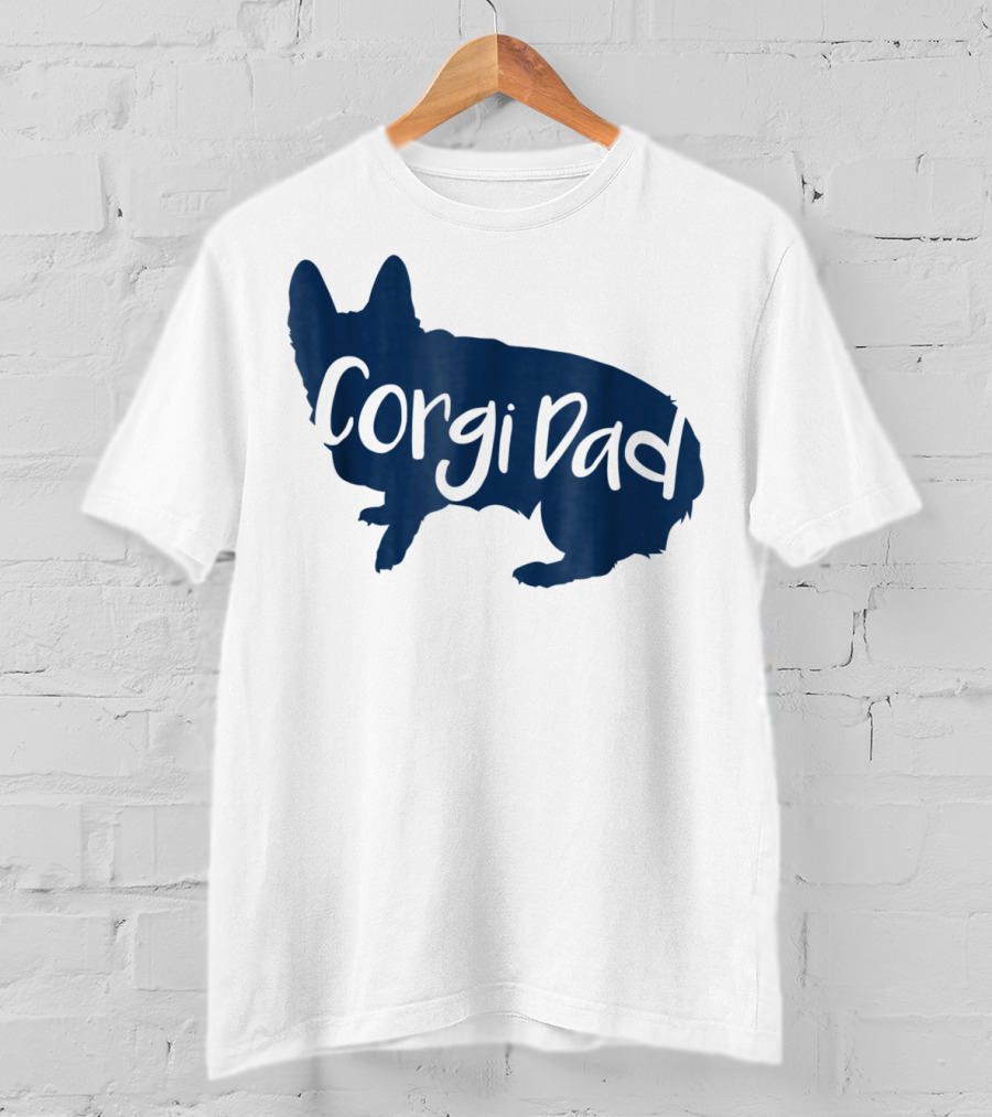 Corgi Dad CorgiLover Dog T-Shirt