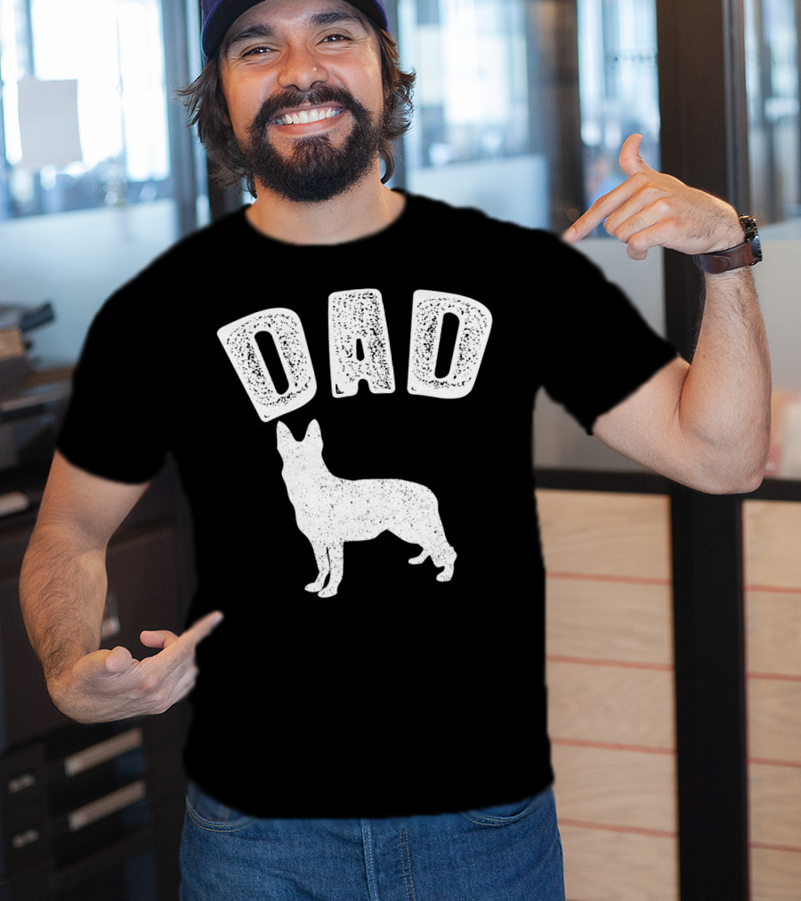 DAD GERMAN SHEPARD Matching Family T-Shirt