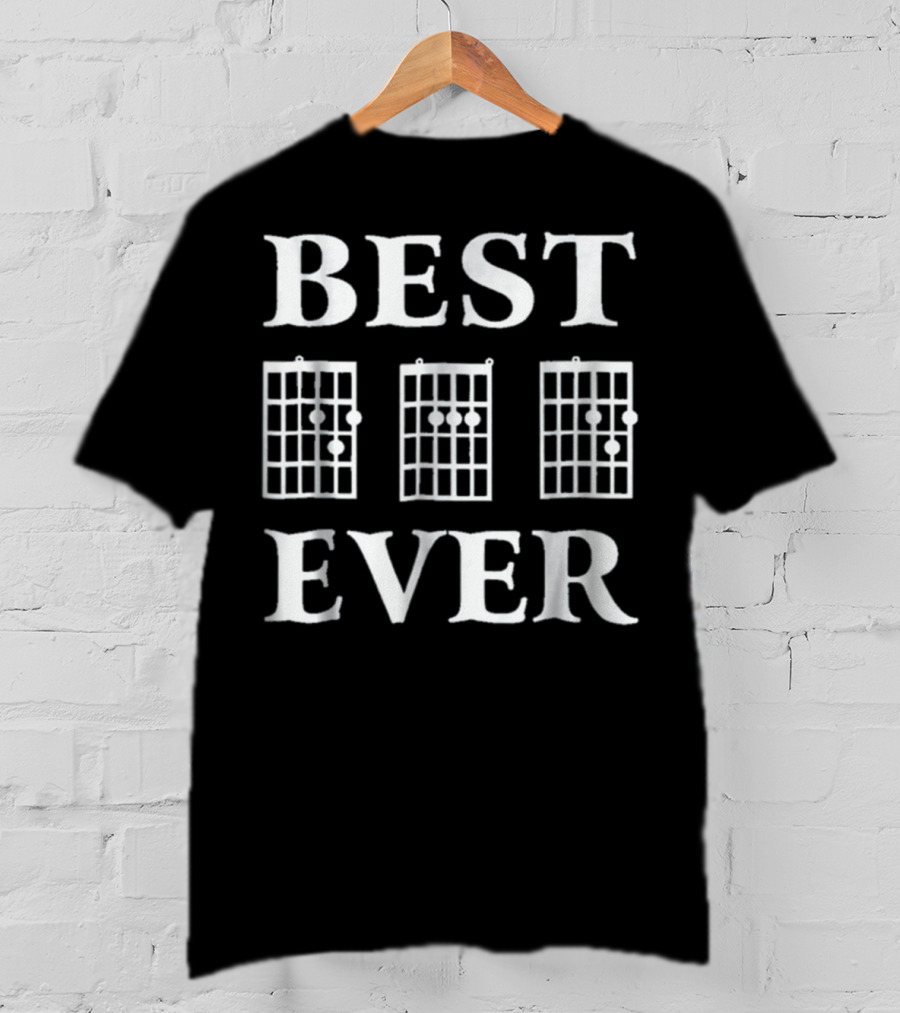 BEST EVER Guitar Chord Diagrams T-Shirt