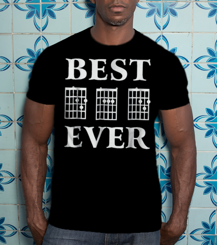 BEST EVER Guitar Chord Diagrams T-Shirt