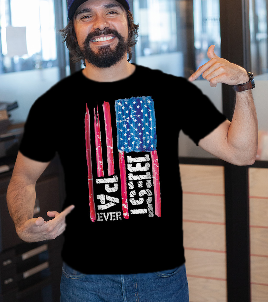 Best Pa Ever Distressed American Flag 93 T-Shirt