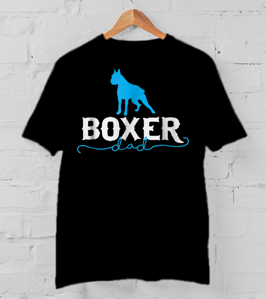 Boxer Dog Dad T-Shirt
