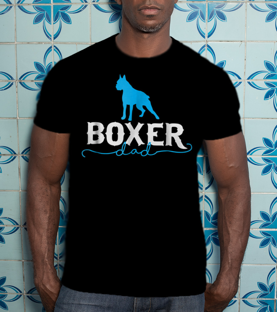 Boxer Dog Dad T-Shirt