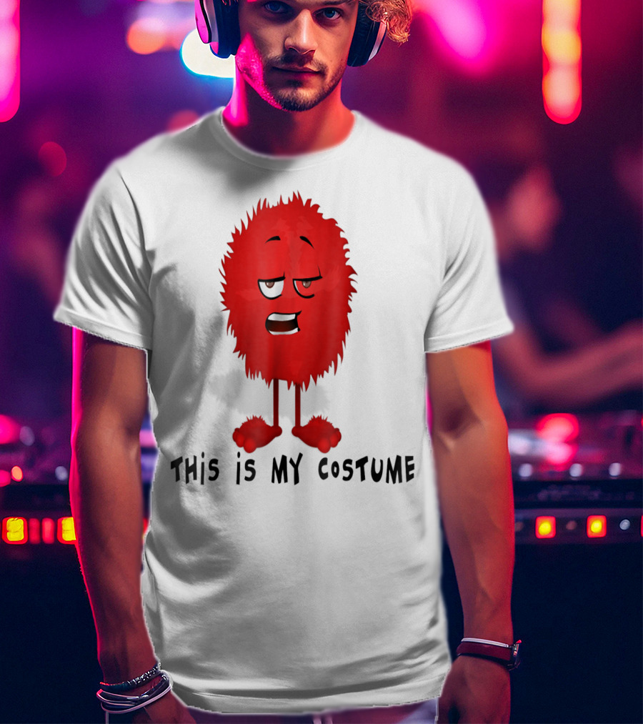 This Is My Costume Cute Halloween Monster Dad T-Shirt