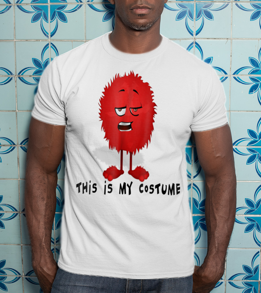 This Is My Costume Cute Halloween Monster Dad T-Shirt