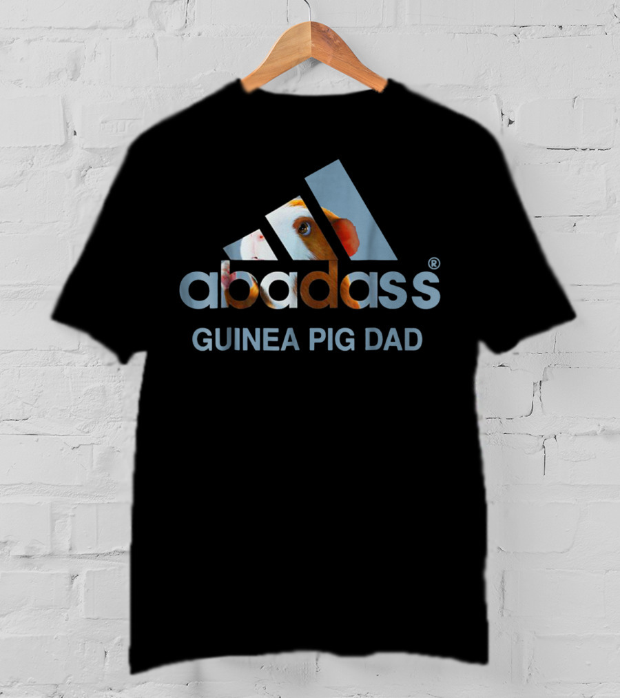 Abadass Guinea Pig Dad Guinea Pig Dad T-Shirt