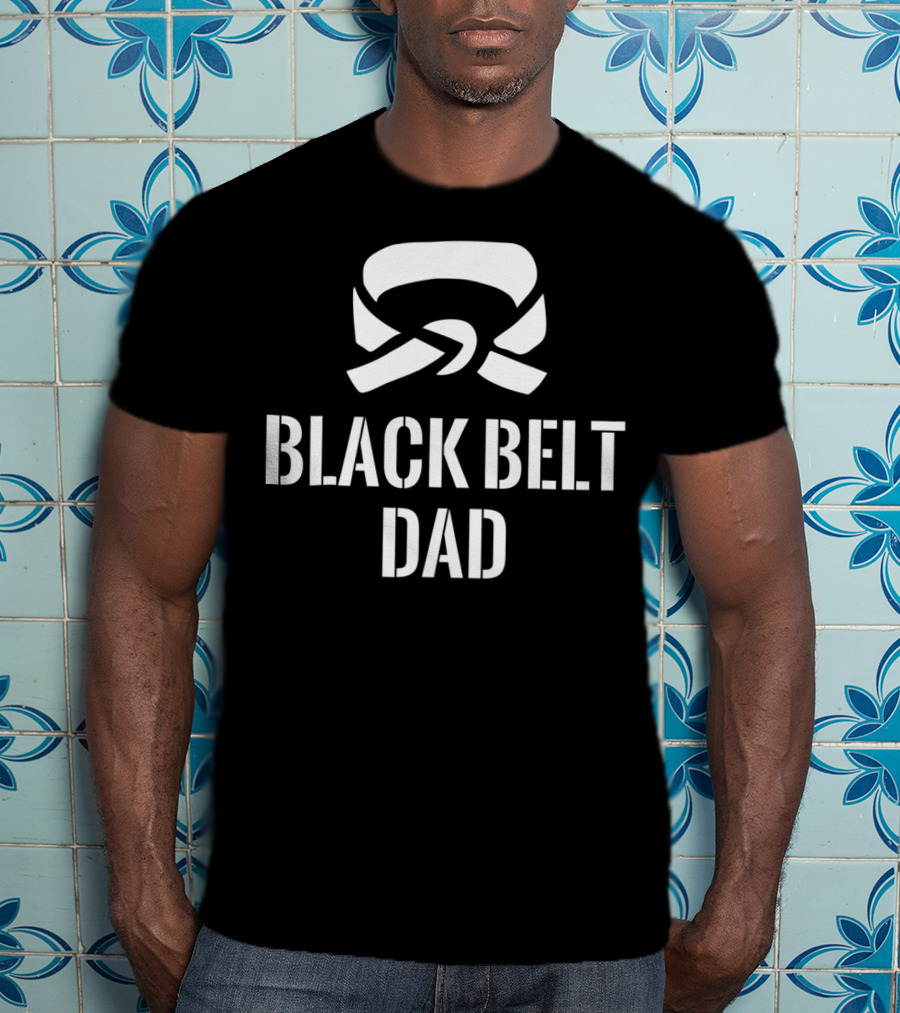 Black Belt Dad Karate T-Shirt
