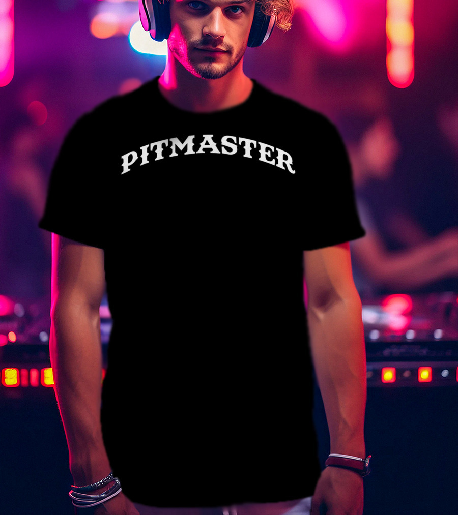 Pitmaster BBQ Chef Dad T-Shirt