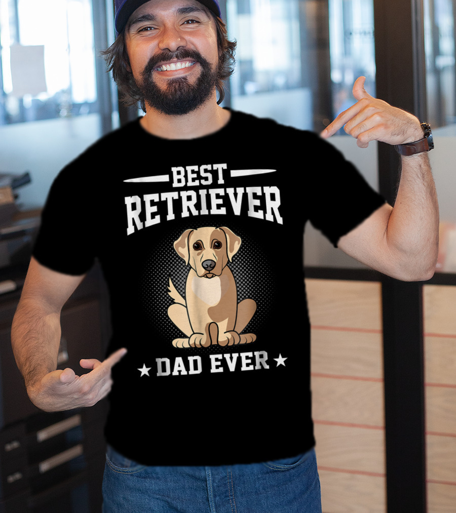 Best Retriever Dad Ever T-Shirt