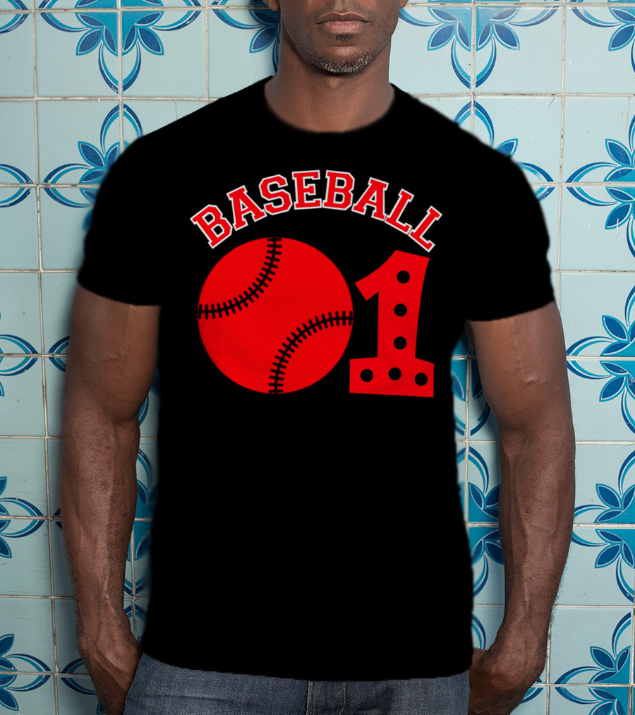 BASEBALL 01 BALL RED 1 T-Shirt