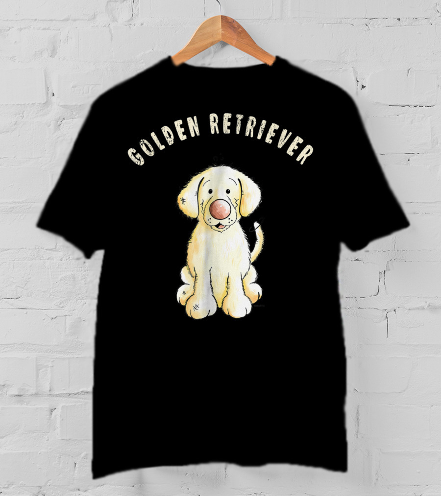 Golden Retriever Puppy For Dog Mom Or Dad T-Shirt
