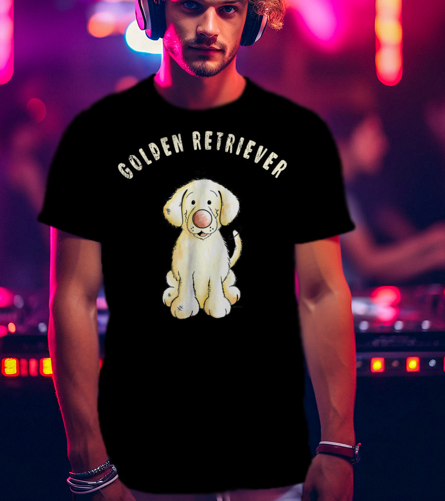 Golden Retriever Puppy For Dog Mom Or Dad T-Shirt