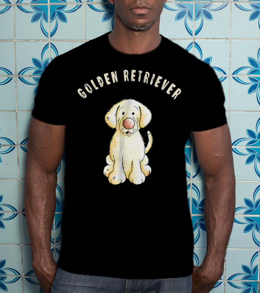Golden Retriever Puppy For Dog Mom Or Dad T-Shirt