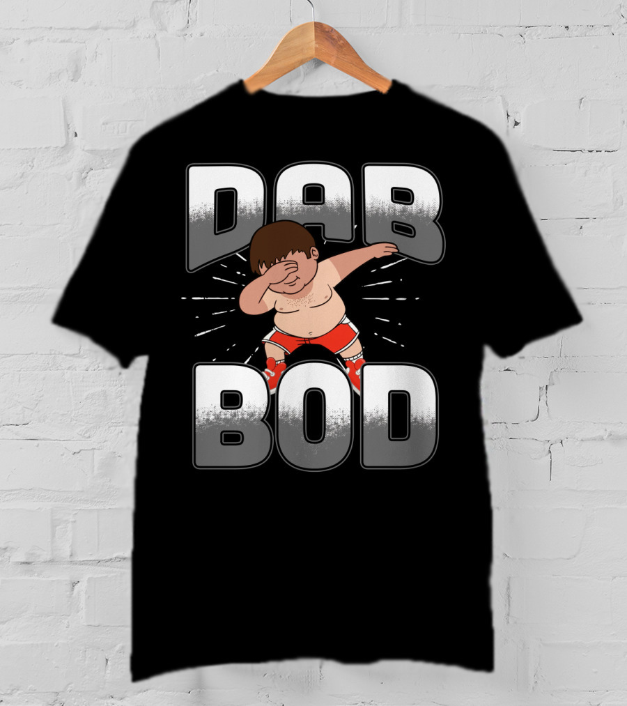 Dabbing Dad Bod Fun T-Shirt