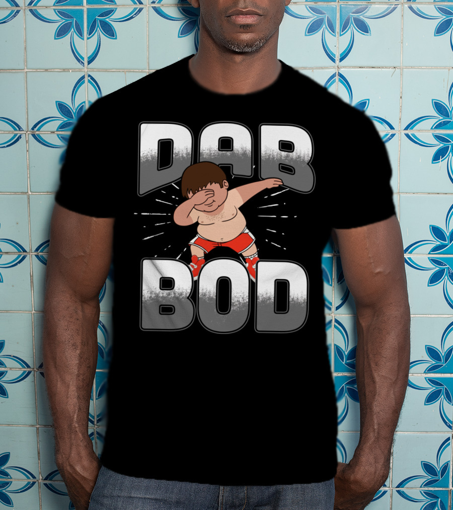 Dabbing Dad Bod Fun T-Shirt