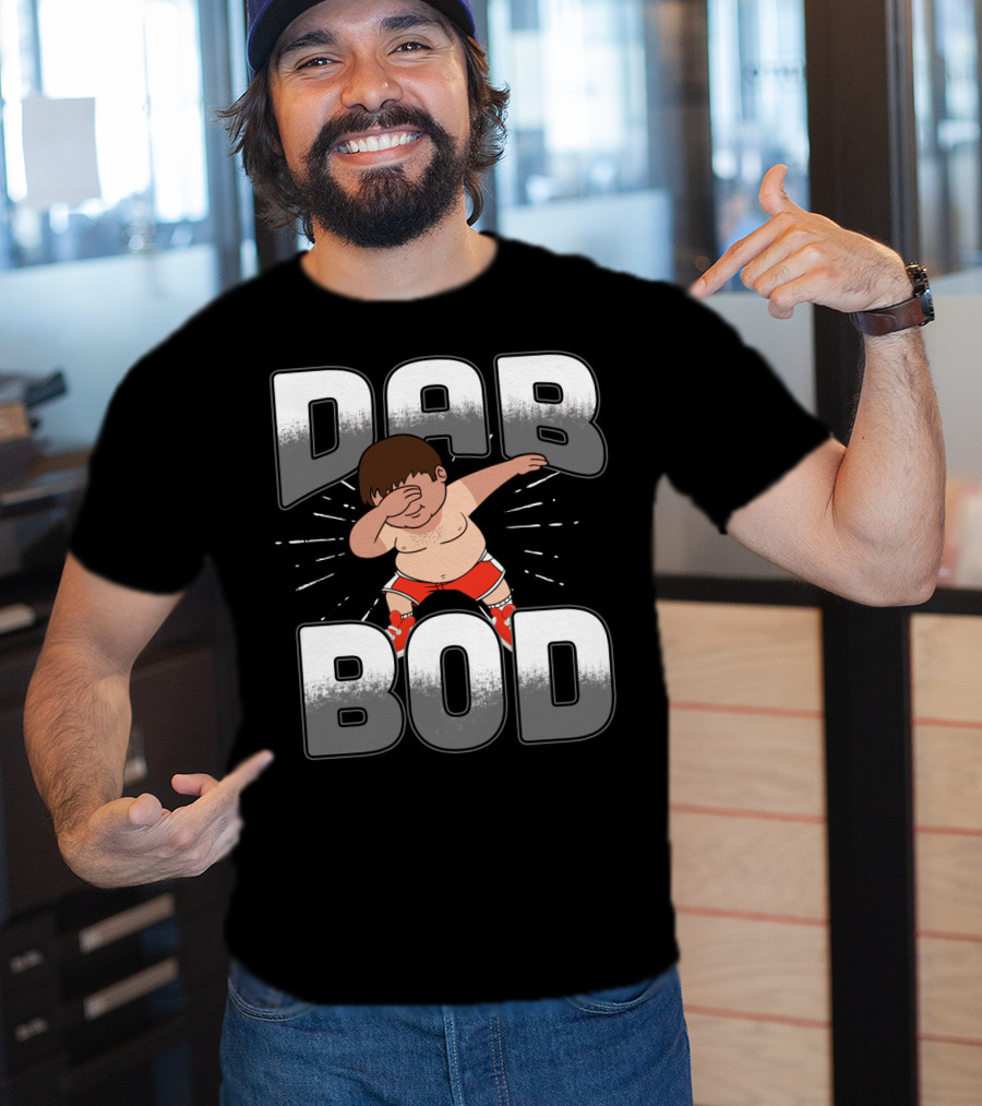 Dabbing Dad Bod Fun T-Shirt