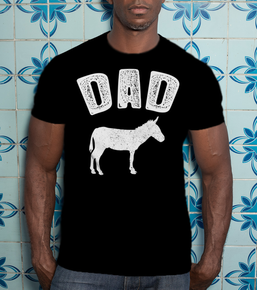 DAD DONKEY Family Matching T-Shirt