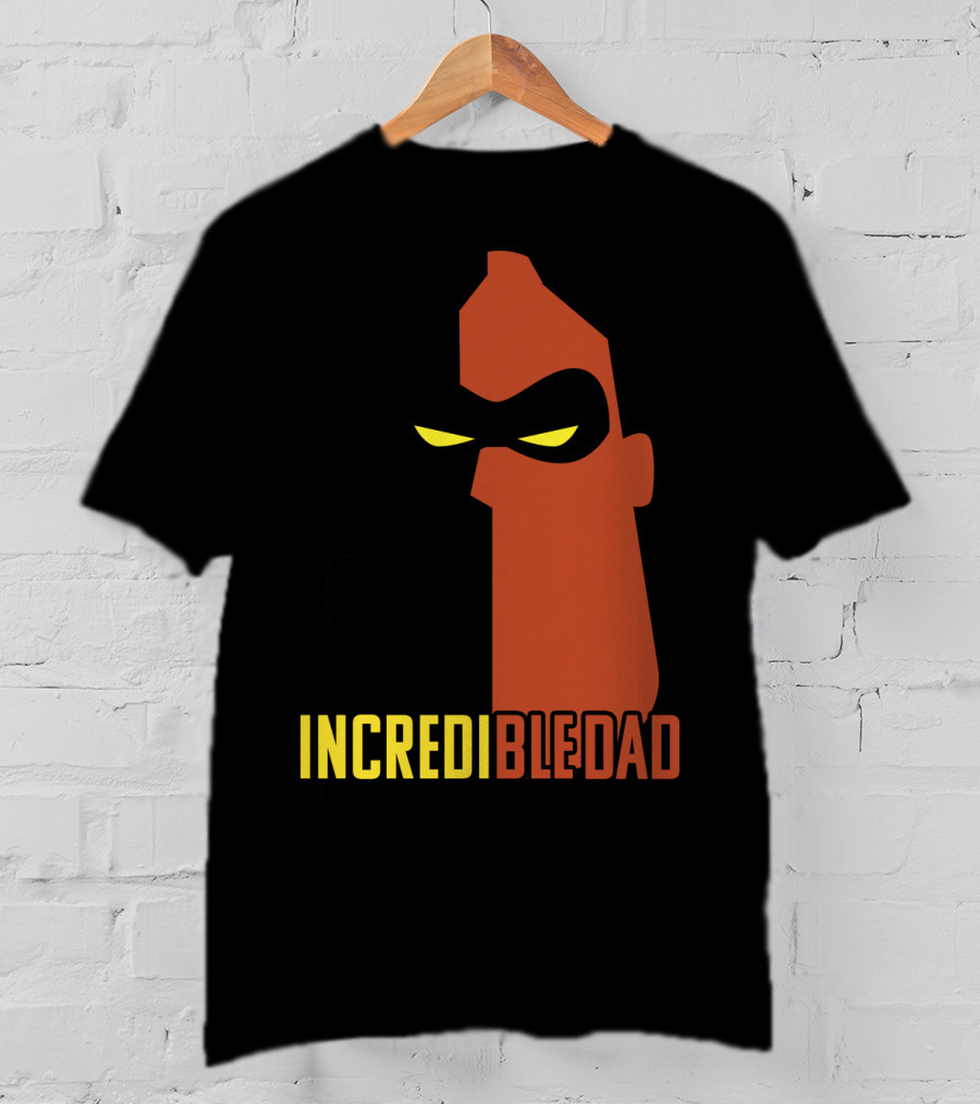 Disney Pixar Incredibles 2 IncrediBle Dad Hero Mask T-Shirt
