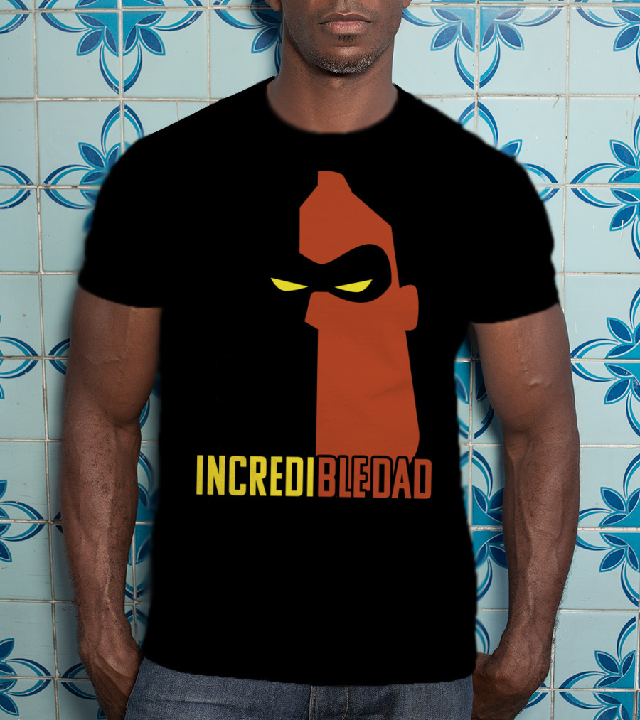 Disney Pixar Incredibles 2 IncrediBle Dad Hero Mask T-Shirt