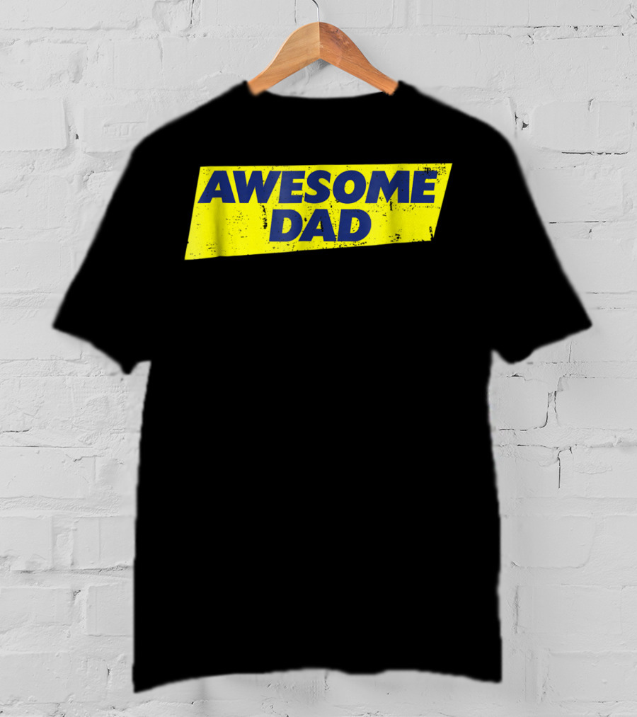 AWESOME DAD Vintage Style Design59 T-Shirt