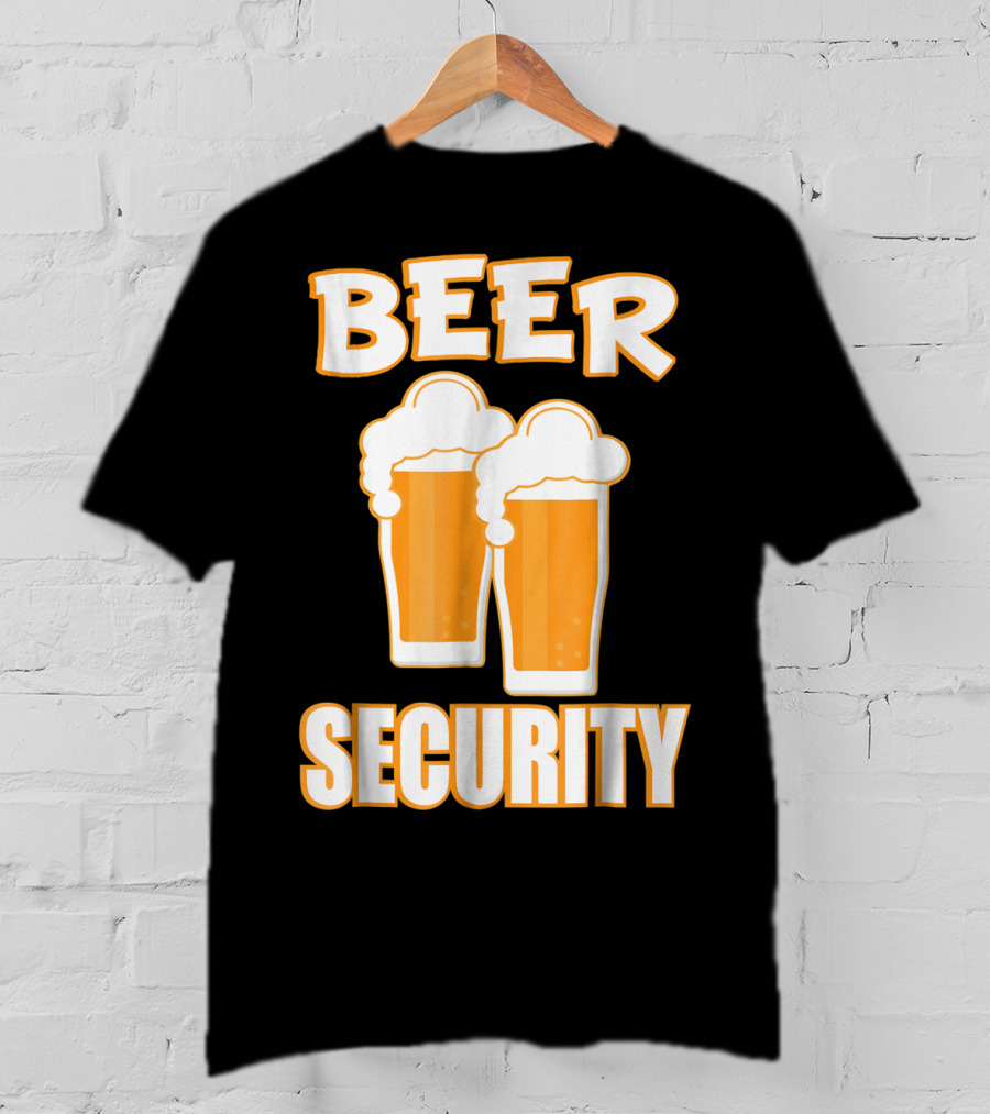 Beer Security Cool Dad T-Shirt