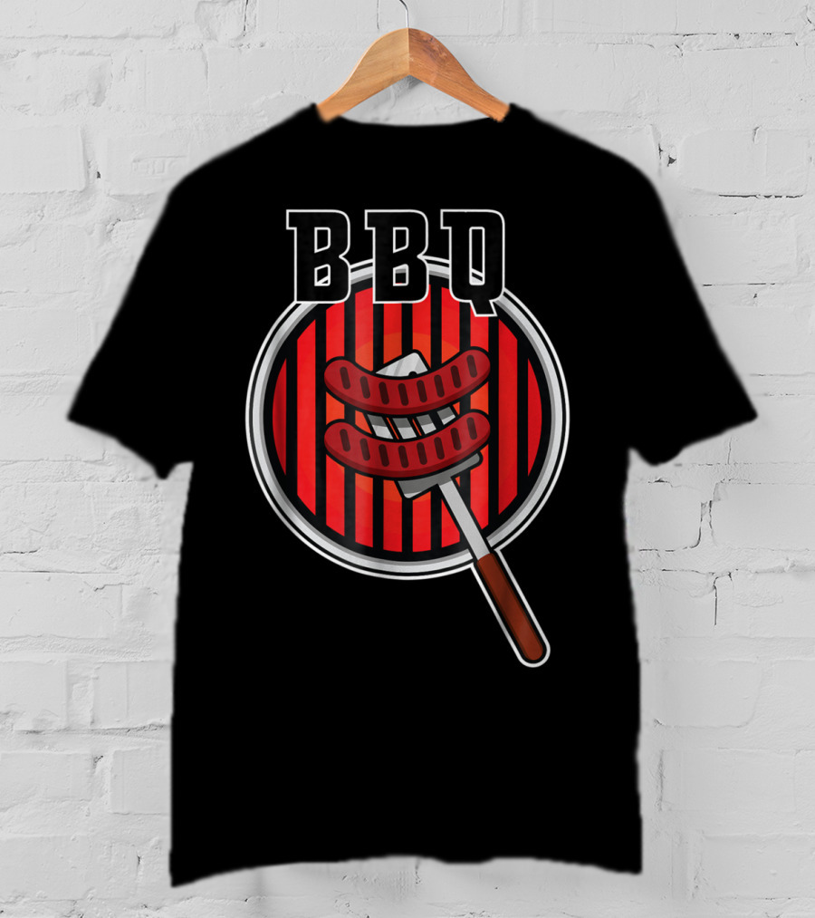 BBQ Master Hot Grilled Barbecue Hot Dogs Grill T-Shirt