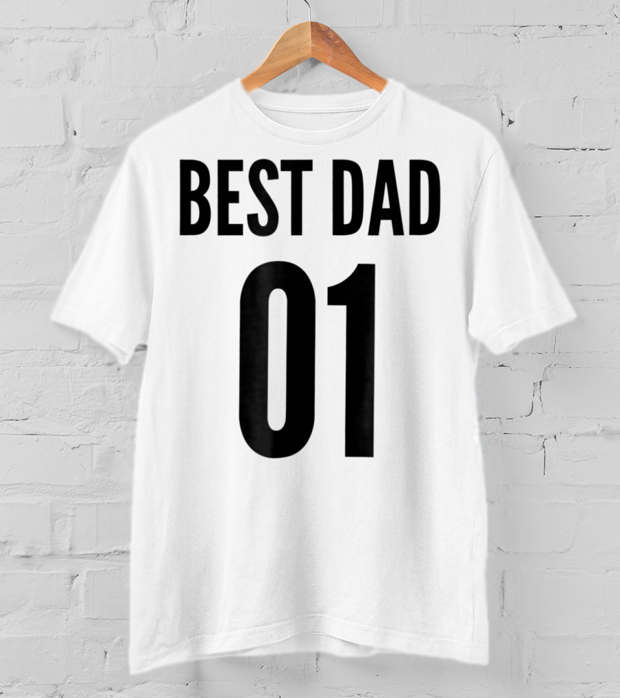 Best Dad 01 Number 1 Dad T-Shirt
