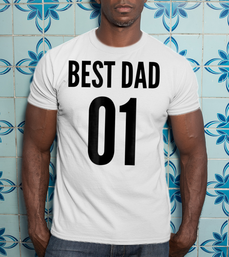 Best Dad 01 Number 1 Dad T-Shirt