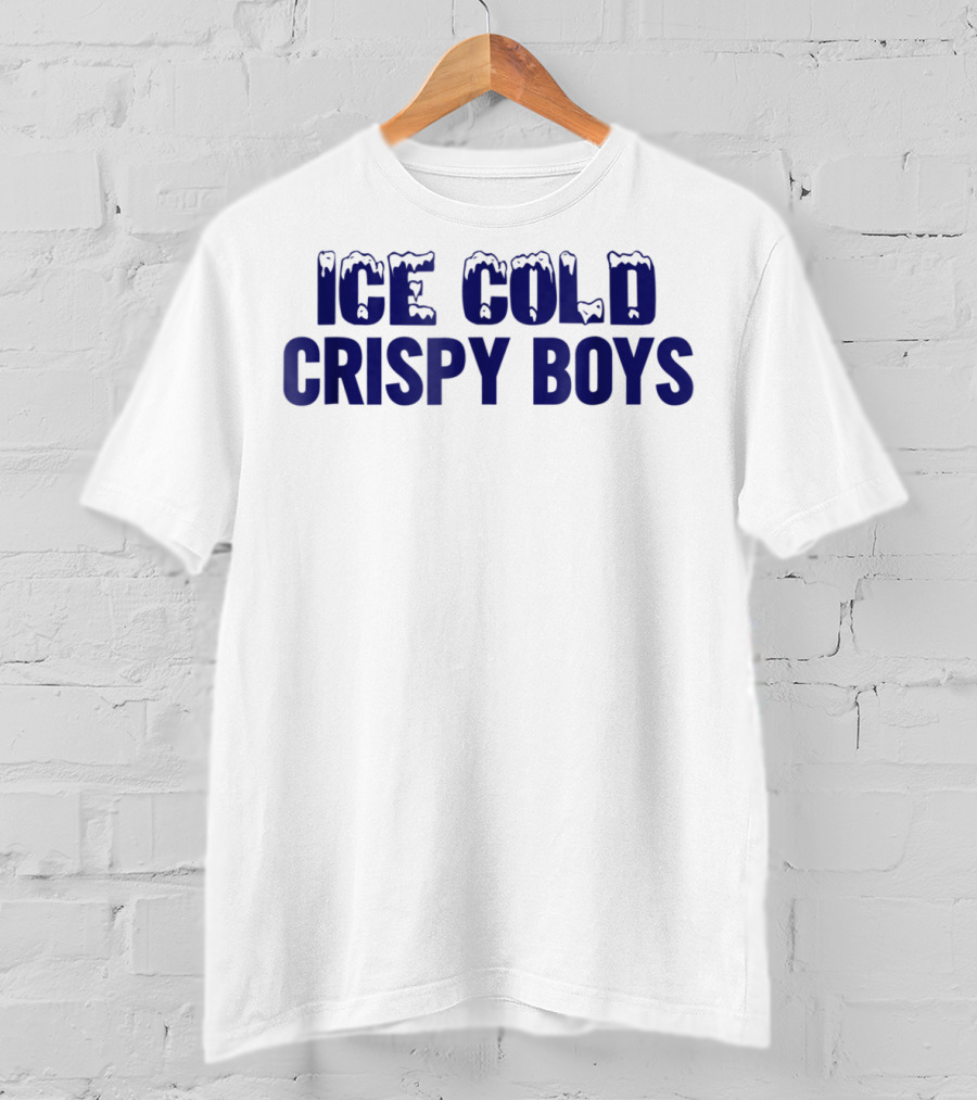 Ice Cold Crispy Boys Funny Middle Class Drinking Dad88 T-Shirt