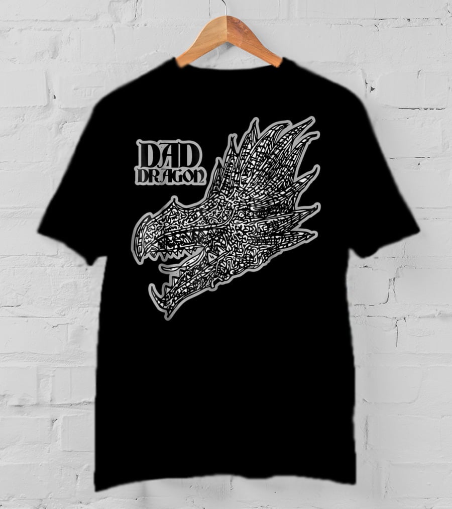 Dad Dragon Birthday Dragons82 T-Shirt