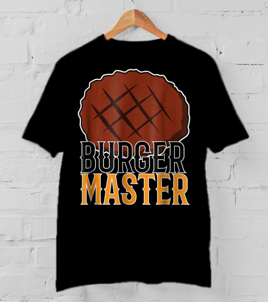Burger Master Hot Patty Grilled BBQ Dad61 T-Shirt