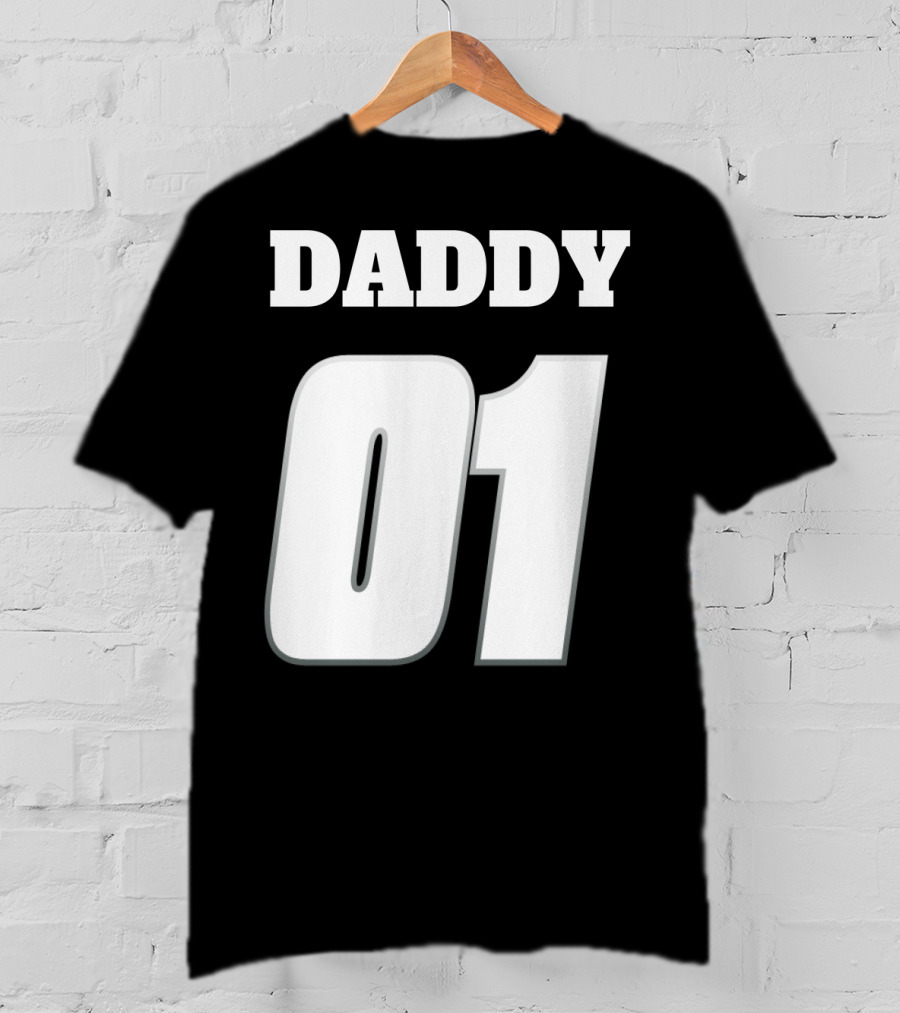 Daddy 01 Number One Dad T-Shirt